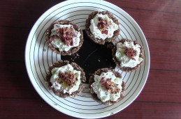 Dry Fruit Tart with Paneer Filling Recipe